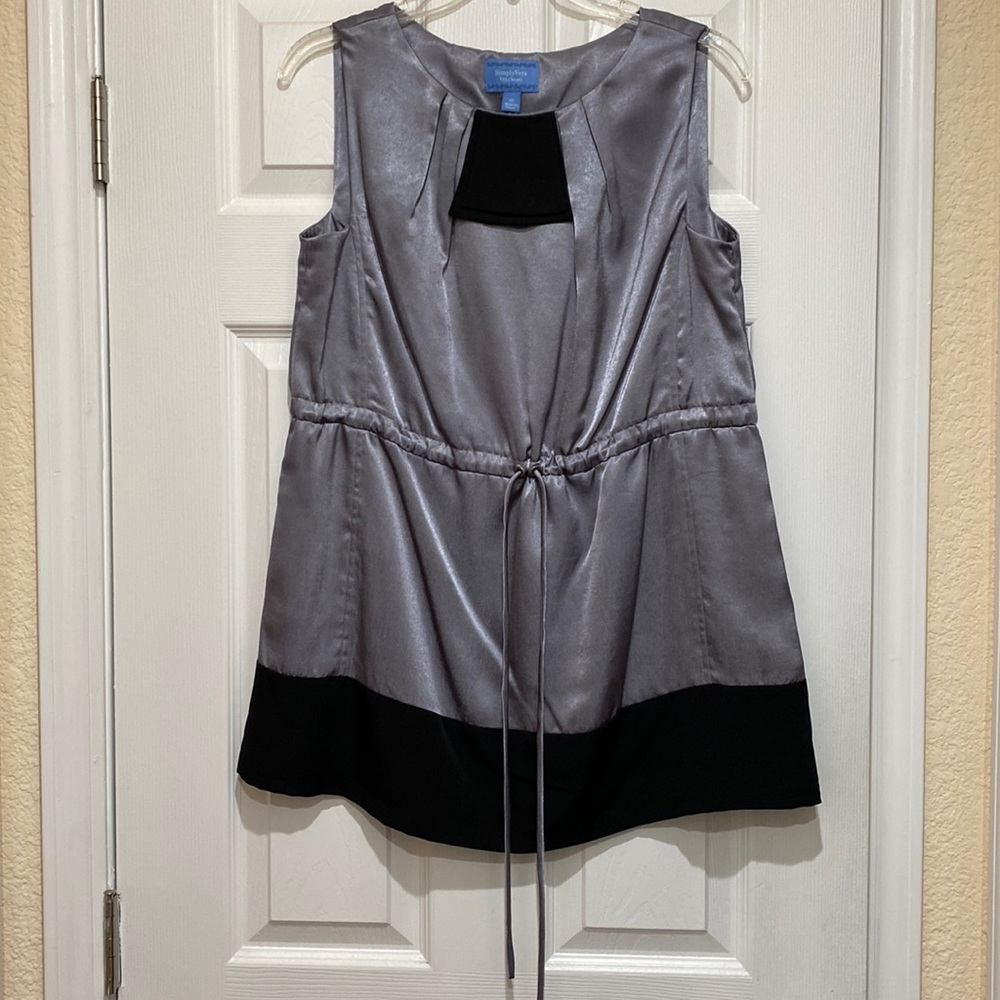 SimplyVera Wang Women’s Grey Dress Size 10